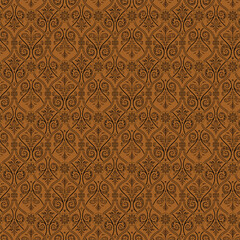 Illustration pattern ethnic design with colors and background