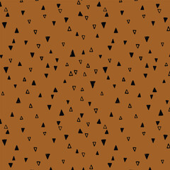 Illustration pattern ethnic design with colors and background fo