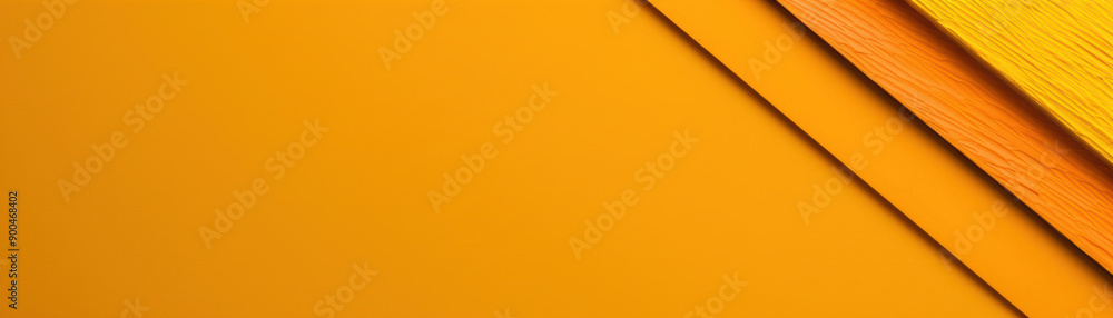 Poster modern abstract background with diagonal orange and wooden texture layers. perfect for design projec