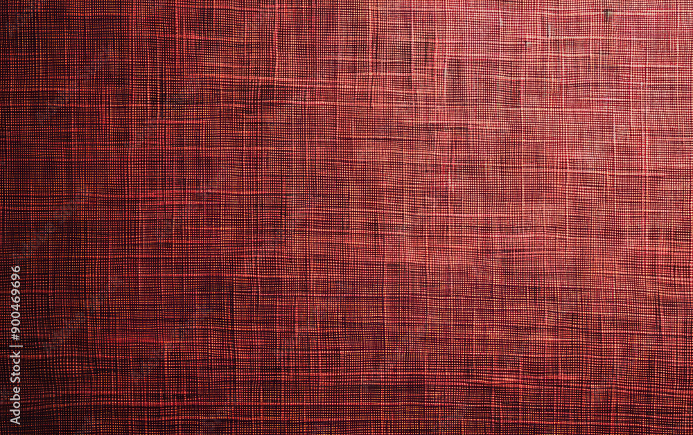Poster abstract red texture background with intricate cross-hatch pattern. ideal for artistic projects, des