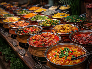 Indian food catering