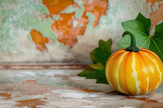 Ivy gourd or tindora, popular indian fruit, on indian motif background