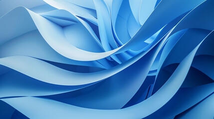 Fototapeta premium A blue background with a lot of triangles