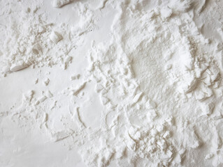 White powder texture