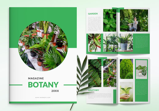 Botany Magazine Layout