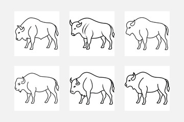 Bison Line Art Illustration Tips and Tricks
