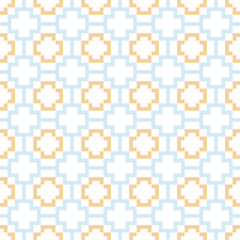 Seamless geometric abstract pattern with a modern style