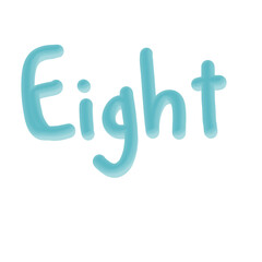 English number Eight