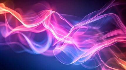 Abstract light beam patterns with dynamic designs and vibrant colors 