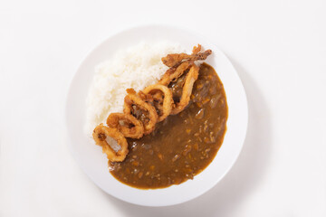 イカ　カレー