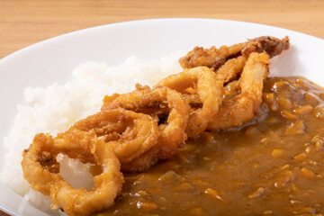 イカ　カレー