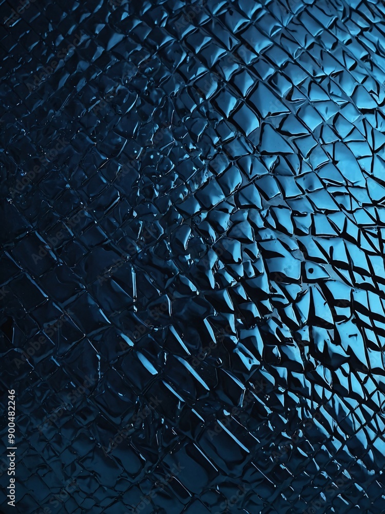 Aufkleber shiny blue abstract texture background for websites or headers, copy text space included