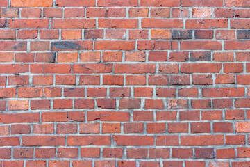 Background of old brick wall pattern texture.