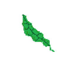 pixel leaf