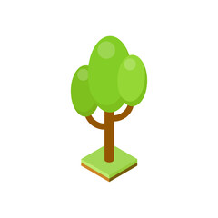 Trees Isometric