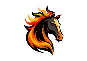 animal, black, defense, design, elegance, elegant, face, graphic, guard, head, horse, horse logo, icon, illustration, logo, luxurious, luxury, mascot, protect, secure, security, shield, stallion,