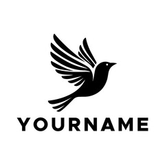Fototapeta premium birds vector black color