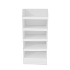3d plain retail shelves for supermarket shelf mockup