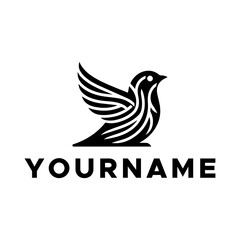 Fototapeta premium birds vector black color