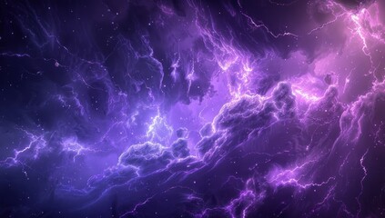Naklejka premium Cosmic Storm