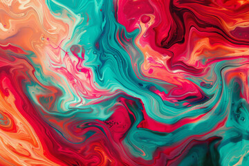 Fototapeta premium Abstract Swirling Colors