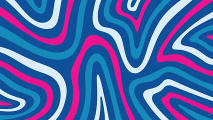 abstract background with waves seamless pattern. Vector illustration background. 