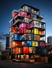 Fototapeta premium building in the city