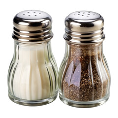 Glass salt and pepper shaker