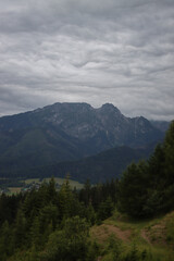 landscape with clouds