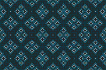 Ethnic pattern seamless pixel art for Fabric geometric ethnic pattern seamless,Pixel pattern art wallpaper Background, Design for fabric, curtain, carpet ,geometry seamless pattern art illustration