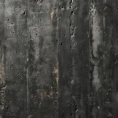 Obraz premium Close up of cracked black and gold painted wall texture