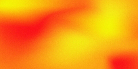 Red light orange abstract background, gradient with grain effect, empty grungy space. A simple background with grainy noise.