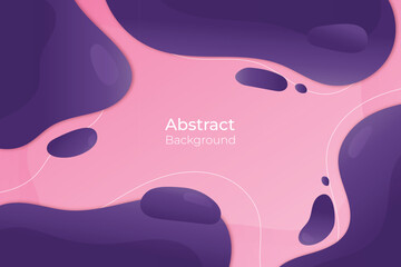 Abstract purple and pink fluid shape modern banner. Abstract liquid vector background 8