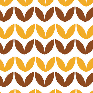 autumn leaves seamless pattern design