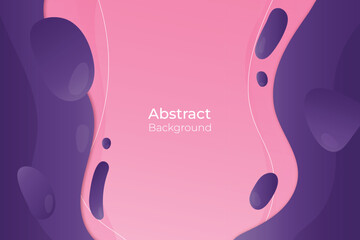 Abstract purple and pink fluid shape modern banner. Abstract liquid vector background 10