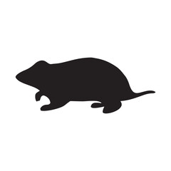 Animal vector art Silhouette illustration eps