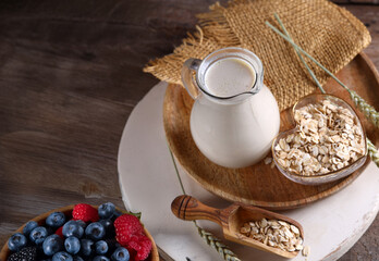 lactose free plant based oat milk