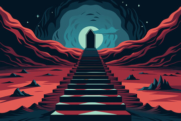 Cosmic Staircase to The Heaven