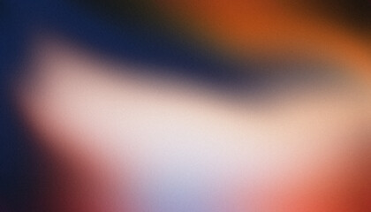 Abstract background, brown orange glowing grainy color gradient shape, black backdrop social media, banner, poster, cover, header, brochure design, noise texture effect