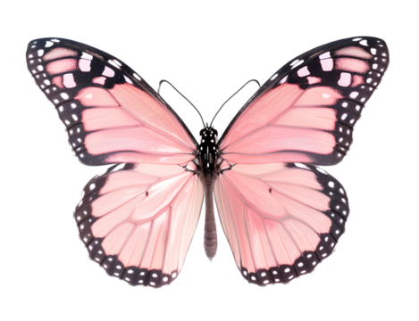 Close-up of a Beautiful Butterfly in Flight Showing Detailed Insect Anatomy, Delicate Antennae, Graceful Wings, and the Fragile Elegance of Nature's Design Captured in Stunning Wildlife Photography