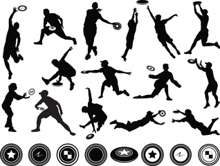 sport, adult, illustration, disc, flying, throw, slihouette, outdoor, picture, team, ultimate, pass, cartoon, athlete, lineart, beachfront, image, flow, graphic, brand, vector, vacation, games, drawin