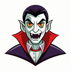  Vampire  Silhouette Vector illustration