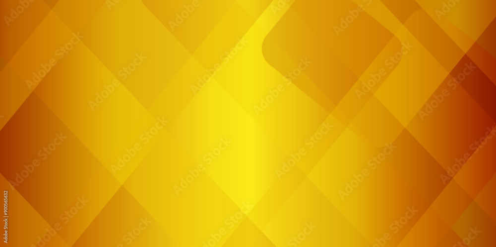 Poster abstract modern orange and yellow pattern geometric luxury gradient line background random square sh