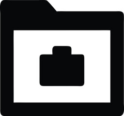 archive message icon, vector design