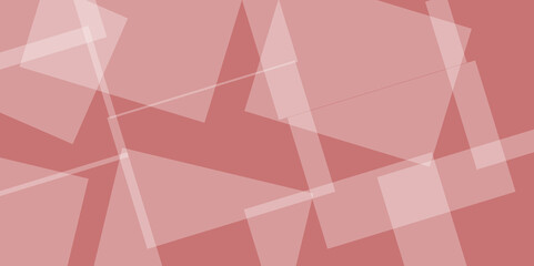 Abstract pink gradient background with soft geometric shapes. Background from polygons. Abstract background pattern. 4K 3D Illustration of Crystal. Trendy and vibrant modern style template.