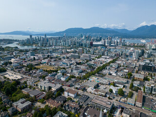 Fototapeta premium City landscape in Vancouver, Canada