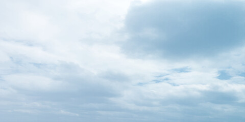 blue sky Majestic white cumulus splashed shiny sunny abstract winter snow soft layer effect on the backdrops Thunderstorm clouds up in the air Stormy Billowing Serene fluffy banner template love 
 