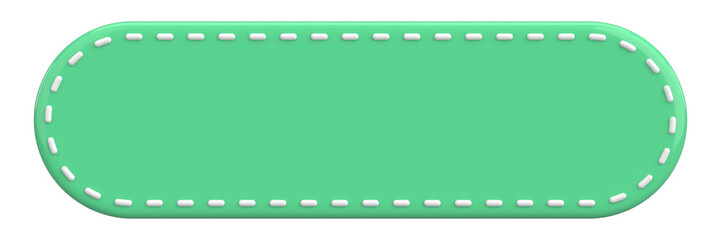 Price tag. Price label. 3D illustration.