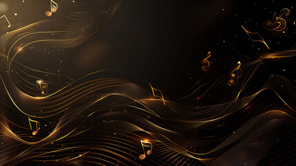 International Strange Music Day. World Music Day. Abstract colorful music note and treble clef symbol. Musical note background. musical Note with waves of light and sound. Copy space area for text.