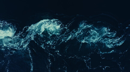 Background of turquoise water surface., wave.